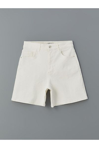 LC Waikiki Γυναικείο τζιν σορτς LCWAIKIKI Classic Skinny Fit