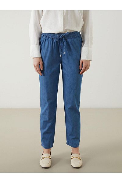 LC Waikiki Pantaloni de jeans pentru femei LCWAIKIKI Classic cu talie elastică