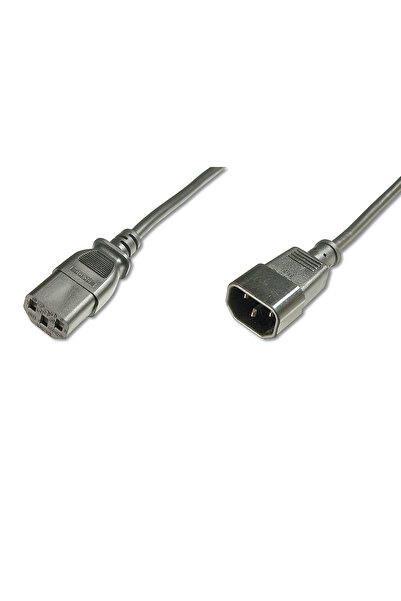 Genel Markalar Pc-monitör Arası Güç Kablosu, C14 Erkek - C13 Dişi, 1.2 Metre,...