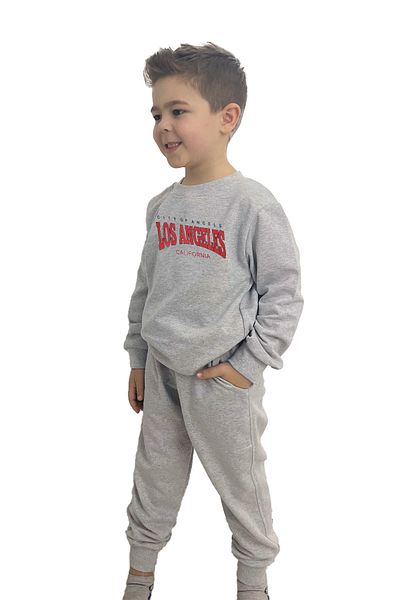 yudemia Los Angeles Printed Top and Bottom Seasonal Set - Stylish and Comfortable for Boys