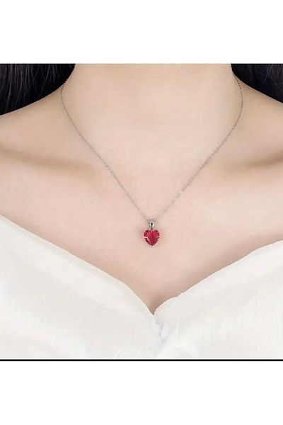 OzzTakı Heart Jewelry Set