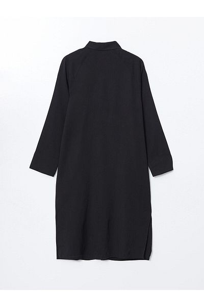 LC Waikiki Lcw Modest Linen Blended Women's Shirt Tunic
