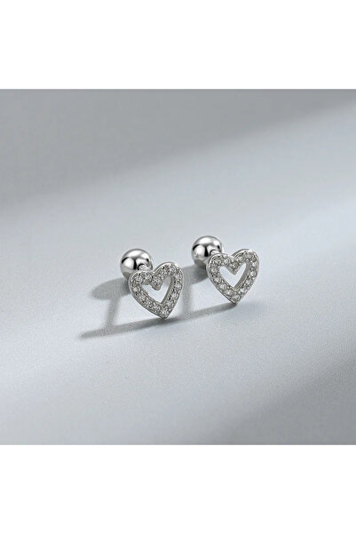 Choice زوج واحد من أقراط الأذن النسائية الجديدة ذات شكل قلب من AED18-1s، مضاد...