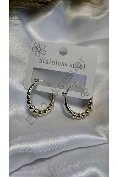 stainless steell Çelik Dorikalı Küpe