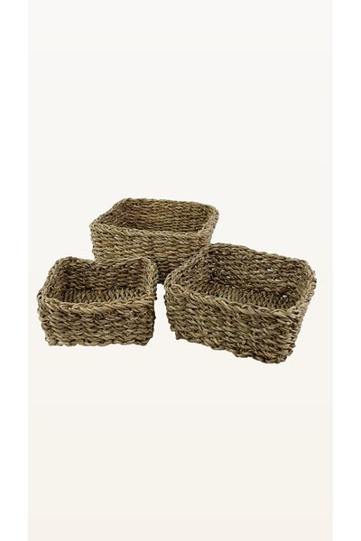 Dore 3D Wicker Basket Set
