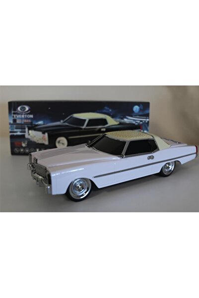 Yerli EVERTON RT-1941  Beyaz Arabalı  Bluetooth Fm-Usb-Tf-Aux Şarjlı Nostalji...