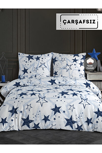 NazeninHome طقم غطاء لحاف مزدوج من رانفورس ستيلا رويال، 100% قطن |   بدون ورق...