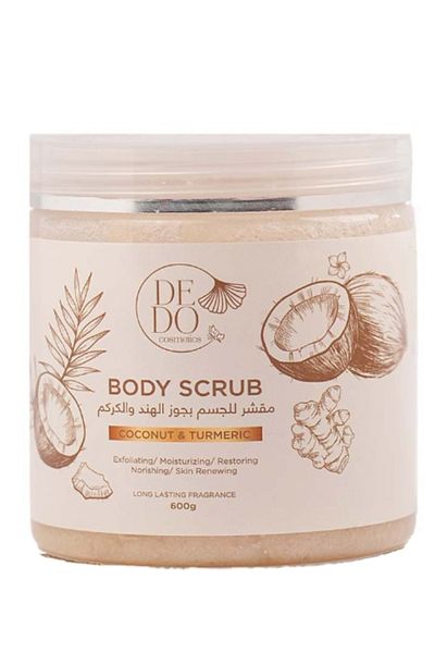 dedo Dido Coconut & Turmeric Oil Sugar Scrub 600g