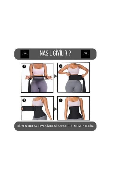 WAYS Unisex Waist Slimming Firming Waist Wrapped Hourglass Image Giving Wrap Waist Bandage Corset
