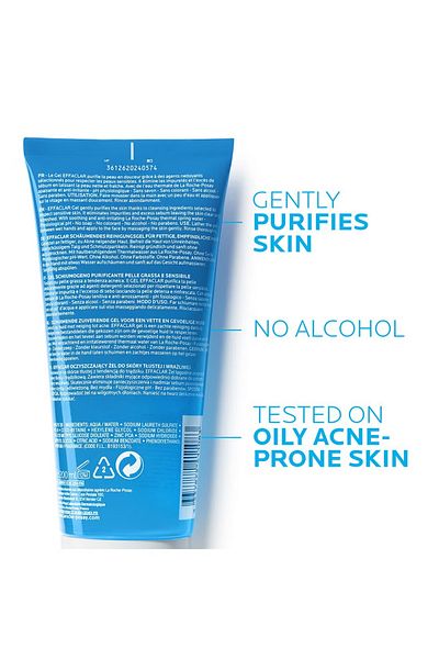 La Roche Posay Effaclar Foaming Gel Cleanser for Oily and Acne-Prone Skin 200ml