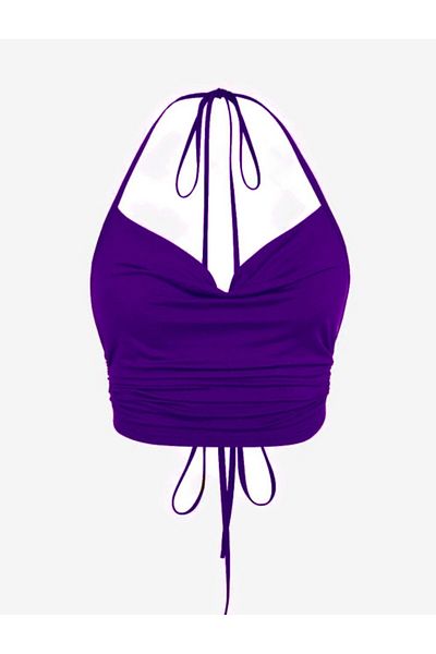 f-maskfashion CROP MOVUL CU GÂT