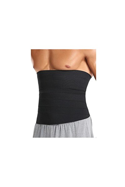WAYS Ünisex Bel Inceltici Sıkılaştırıcı Bele Dolamalı Kum Saati Görüntüsü Veren Sarma Bel Bandajı Korse