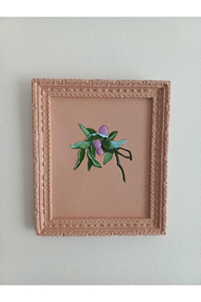 ZE DEKORASYON 20X17CM-SOMON RENK TABLO