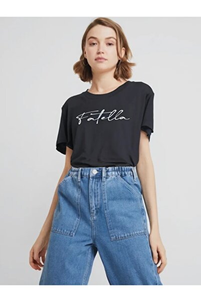 donamod Unisex Fatella Printed Crew Neck T-Shirt