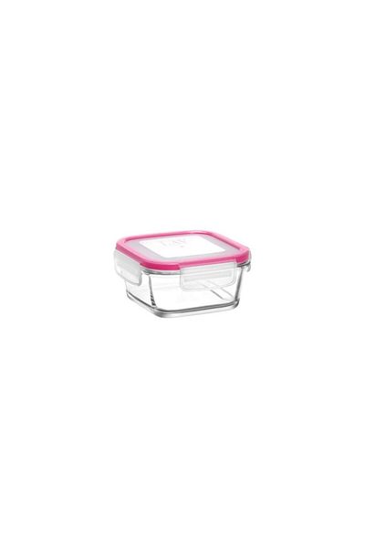 LAV Feyzade Fresco 8 Pieces 375Cc Square Breakfast Storage Container Set