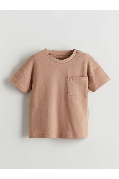 LC Waikiki LCW baby Pamuklu Erkek Bebek Tişört ve Şort 2'li