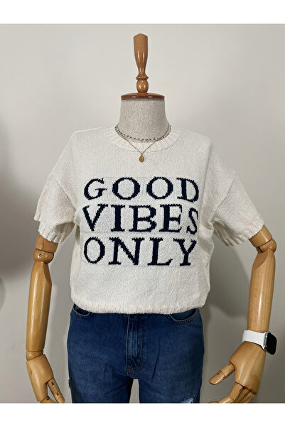 LASEL Half Sleeve Women's Sweater