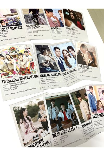 Pankart Evi 12 Kdrama Cards