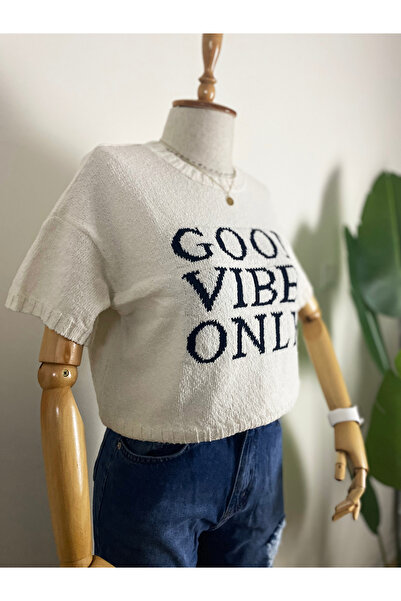 LASEL Half Sleeve Women's Sweater