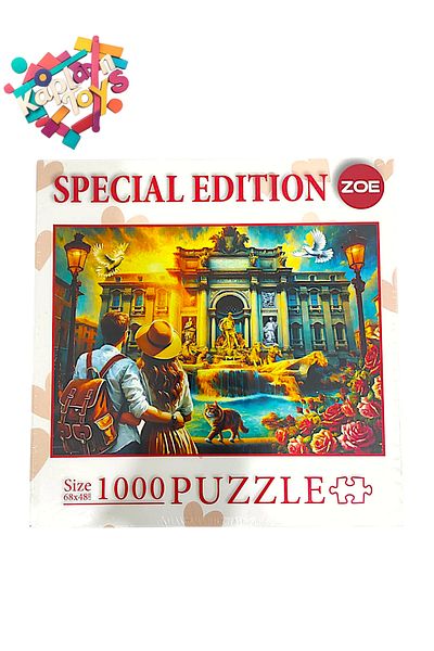 kaplantoys 1000 Pieces Puzzle (Lovers' Fountain)
