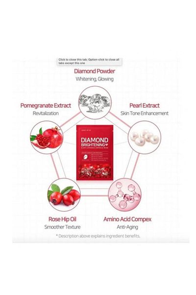 Some By Mi SOME BY MI Diamond Glow Luminous Brightening Mask, 25g