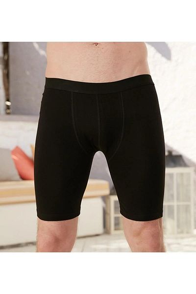 Berrak Men's Lycra Long Boxer 1125 - 3 Pieces