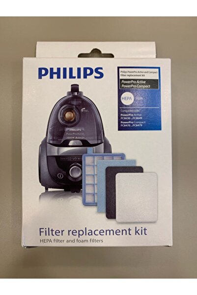 Philips Power Pro Active / Compact Filtre Seti Yüksek Kalite Yetkili Servis