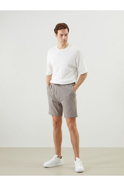 LC Waikiki Ανδρικό σορτς μεσαίο καφέ Standard Fit