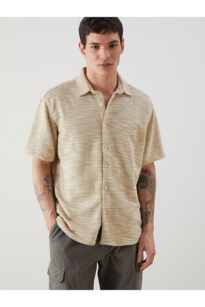 LC Waikiki Regular Fit Short Sleeve Men's Shirt