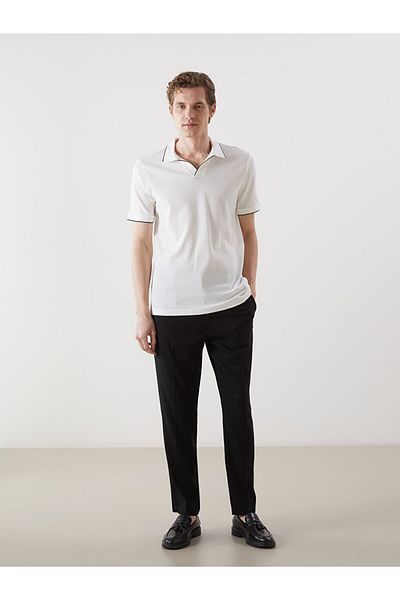 LC Waikiki Νέα σεζόν Polo Collar Short Sleeve Ανδρικό Tisort - S57195Z8