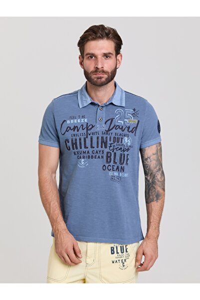 Camp David POLO YAKA T-SHİRT