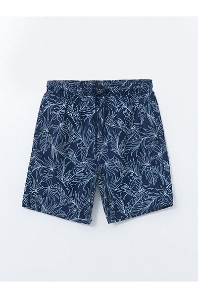 LC Waikiki Ανδρικό μαγιό SOUTHBLUE με μοτίβο μέχρι το γόνατο