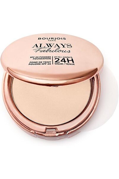 Bourjois بودرة أساس رائعة دائمًا - 100 - وردي عاجي، 7 جرام