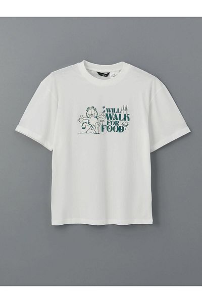 LC Waikiki XSIDE Herren-T-Shirt aus bedruckter gekämmter Baumwolle mit Rundhalsausschnitt