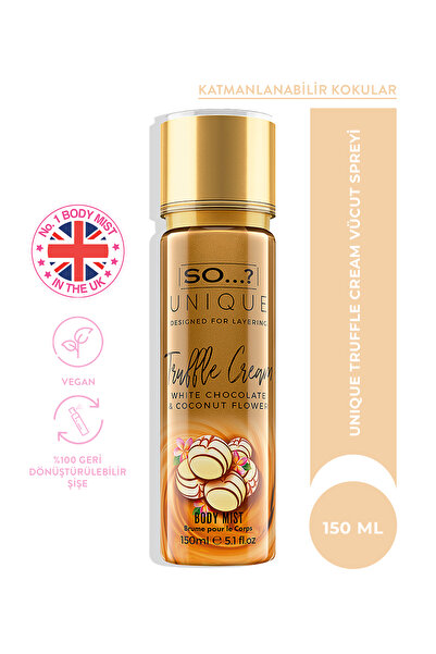 So Fragrance So…? Unique Truffle Cream Vücut Spreyi 150ml