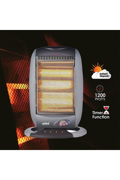 Sanford دفاية غرفة 1200 وات SF1252RH - فضي