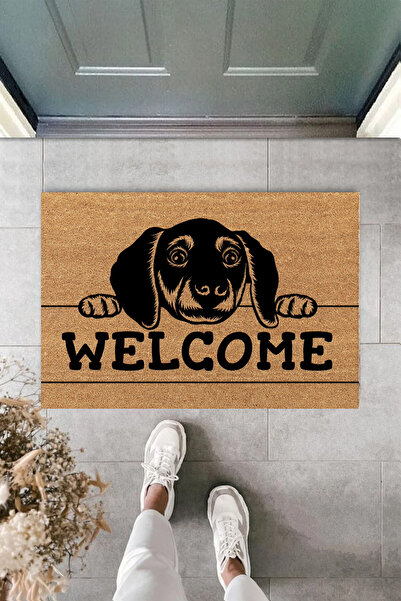 KARMAT إكسسوار للكلاب، طباعة رقمية حديثة، ترحيب، سجادة باب أمامية داخلية وخارجية، سجادة باب مزخرفة