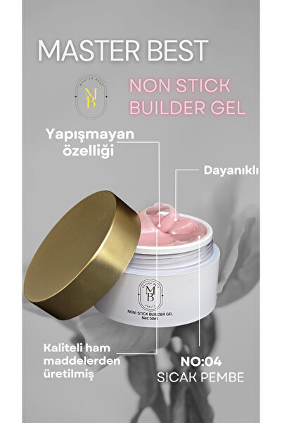 masterbest MASTER BEST Non stick builder gel 50ml