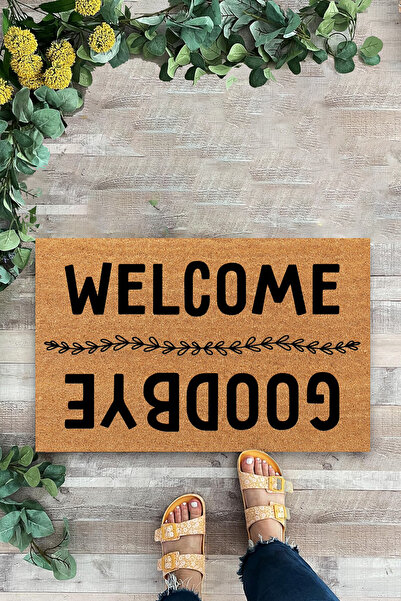 KARMAT مرحباً، وداعًا، طباعة رقمية حديثة، داخلية وخارجية، سجادة باب المهر