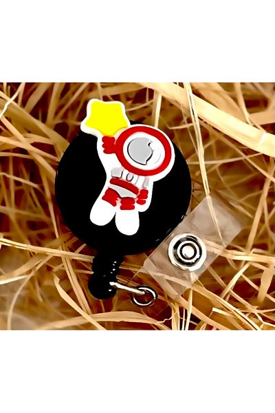 yoyo Astronaut Yoyo Name Badge