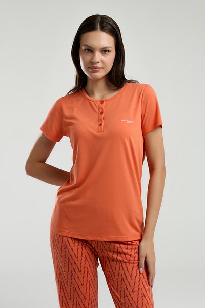 Pierre Cardin Set de pijamale pentru femei Melanie Single Jersey cu mâneci scurte