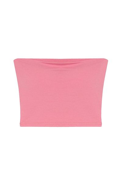 Quzu Pink_basic Bustier Μπλούζα
