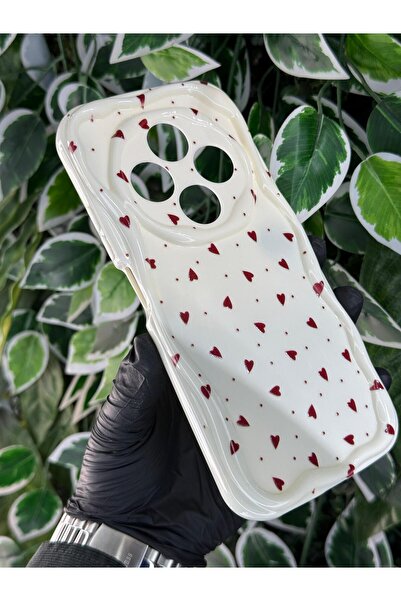 Store XİAOMİ REDMİ 14 C MİNİ KALP BASKILI DESENLİ SİLİKON KILIF