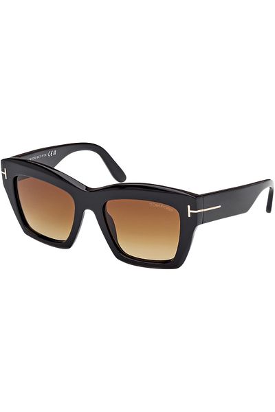 Tom Ford Luna (Ft1191-01F) 52 |   Women's Brown Sunglasses