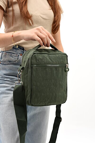 571 Collections Çanta Πράσινη τσάντα Unisex Cross Strap - Χαρτοφύλακας, Θήκη τηλεφώνου, Casual (Μοντέλο: 5)