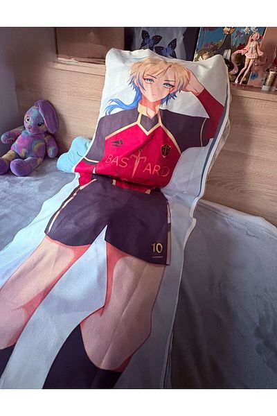 galaxyboutique Blue Lock Michael Kaiser Hug Pillow