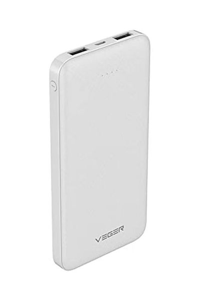 Veger 25000.0 mAh Portable Power Bank White