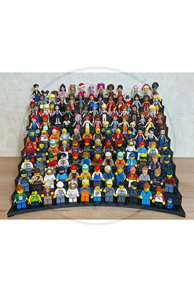 Bi'şeyler Sepeti Brick MiniFig / Minifigure Stand / Display Mini Figürler için Stand Minifigür dahil değildir.