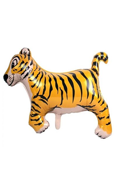 Atölye Mi Kaplan Folyo Balon Büyük Boy Kaplan Şekilli Balon 96cm