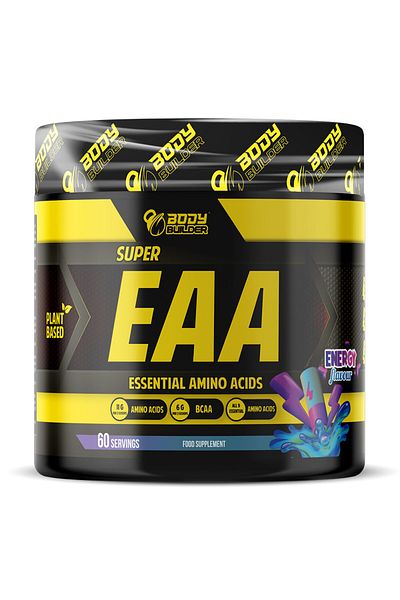 Body Builder Super Eaa, Energy Flavour, 390 Gm, Improves Muscle Growth